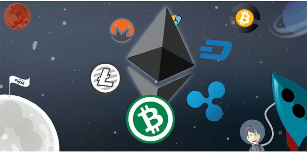 5 monedas notablemente diferentes del Bitcoin