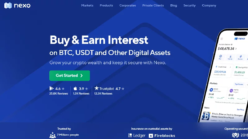 Nexo-bolsa-de-criptomonedas-p2p