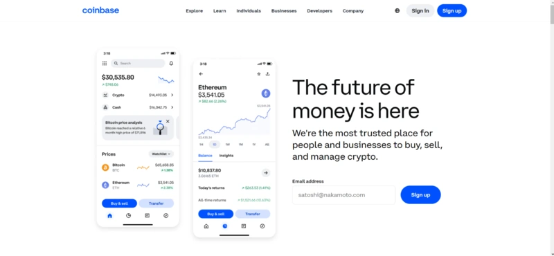 Coinbase Cartera1