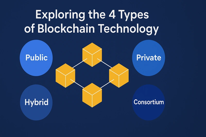 Explorando los 4 tipos de tecnología Blockchain