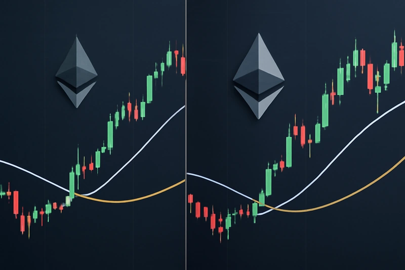 Aparece una cruz dorada en el gráfico de Ethereum: ¿podría repetirse la historia?