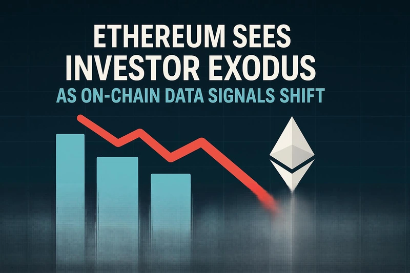 Ethereum sufre una fuga de inversores ante los cambios que indican los datos en cadena